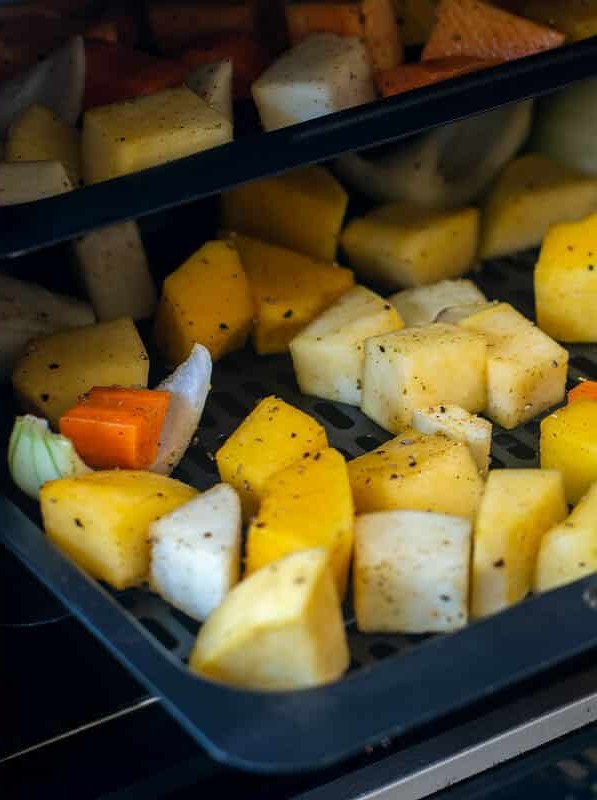 Air Fryer Roasted Root Vegetables