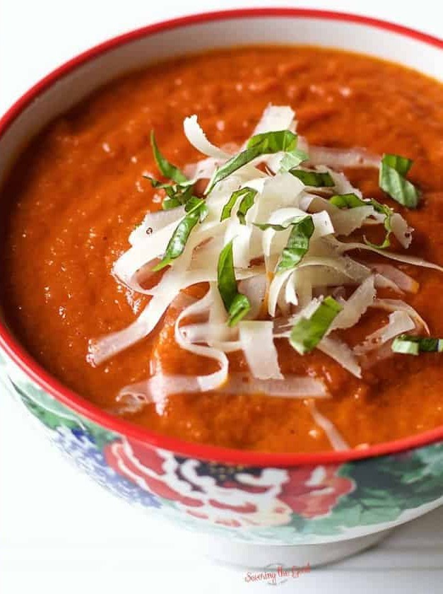 Oven Roasted Tomato Soup