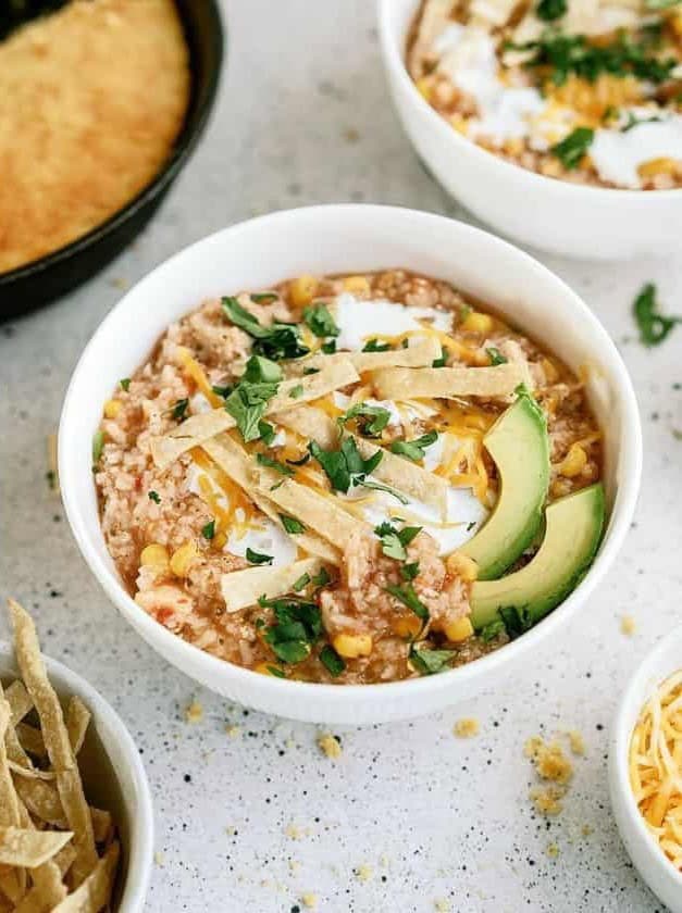 Hearty Chicken Tortilla Soup