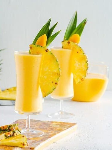 Mango Piña Colada Cocktail