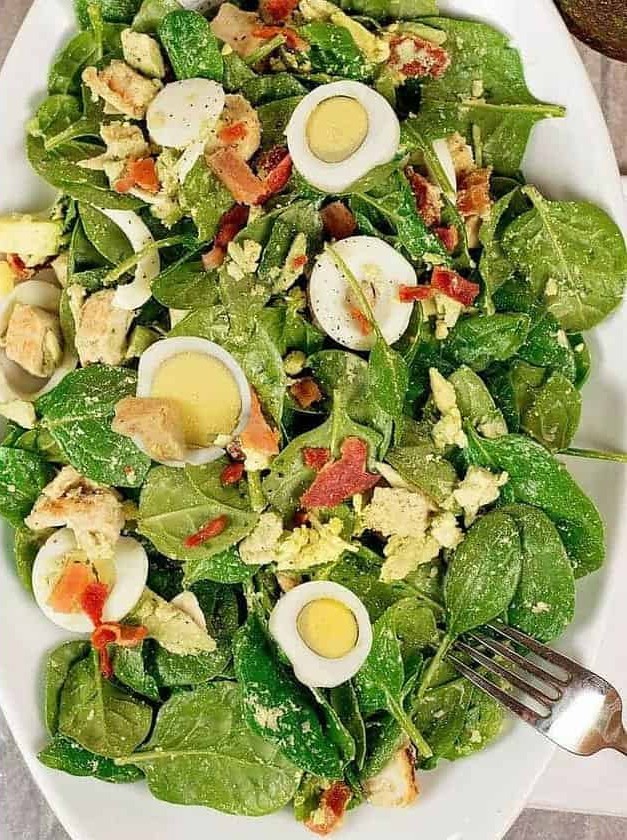 Keto Spinach Salad