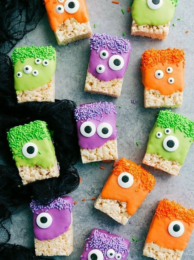 Rice Krispies Treat Monsters