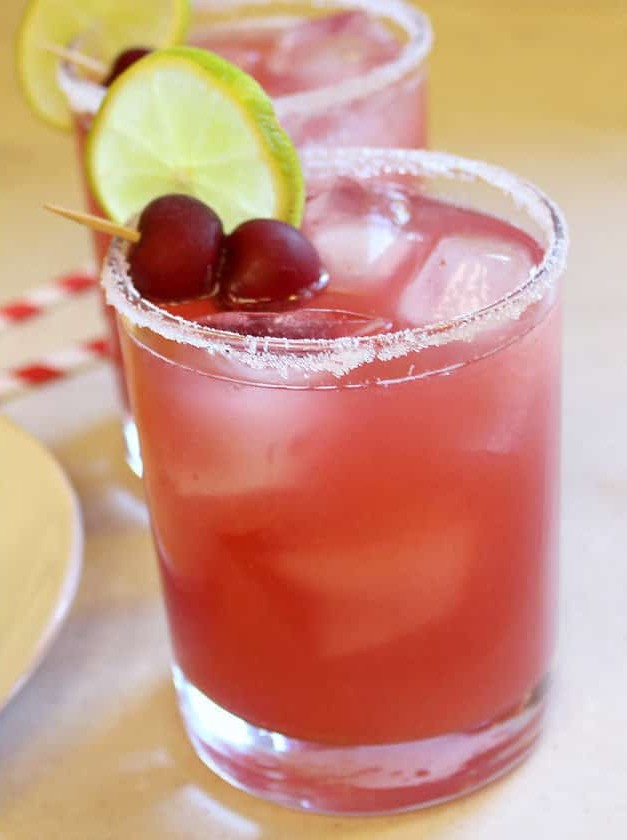 Tart Cherry Margaritas