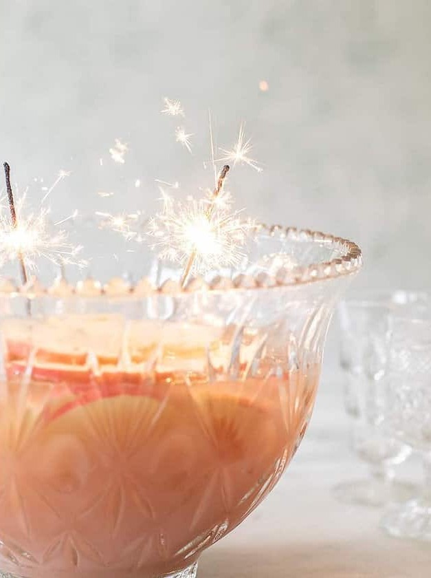 Spiced Apple Sparkler Punch