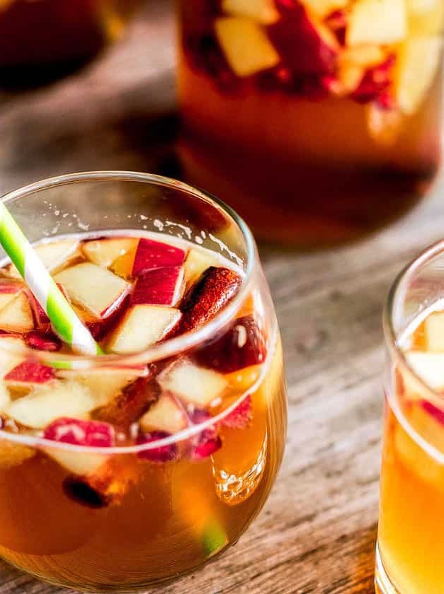 Sparkling Apple Cider Sangria