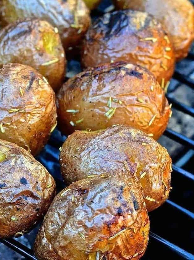 Grilled Baby Potatoes