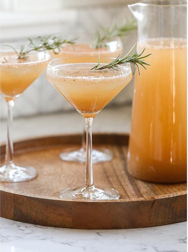 Spiced Pear Cocktail