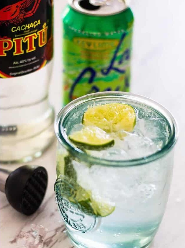 Spicy Jalapeño Caipirinha Cocktail