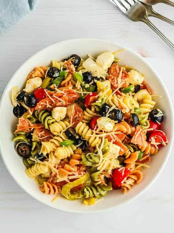 Easy Italian Summer Pasta Salad