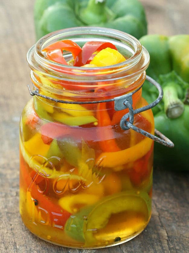 Sweet Pickled Peppers