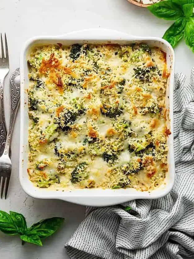 Lightened Up Broccoli Casserole