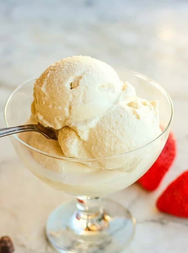 Paleo Vanilla Ice Cream