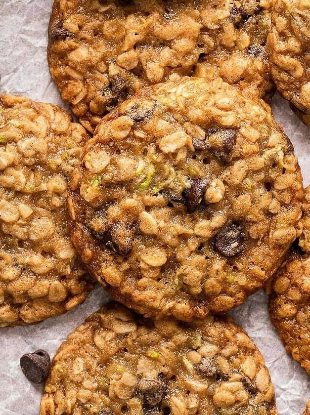 Oatmeal Zucchini Cookies