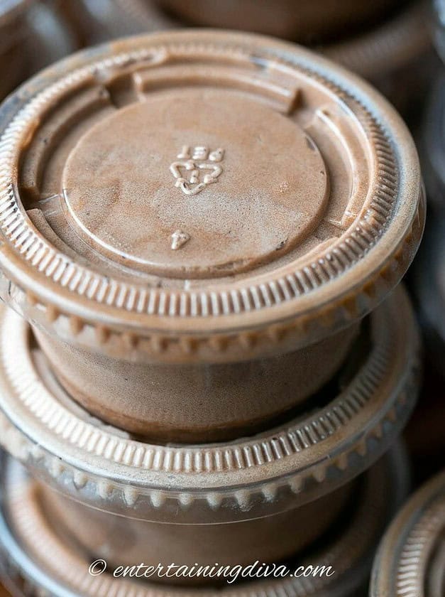 Peanut Butter Chocolate Pudding Shots