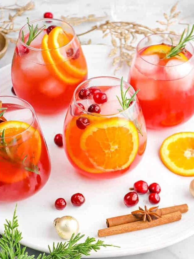 Holly Jolly Spiced Christmas Punch