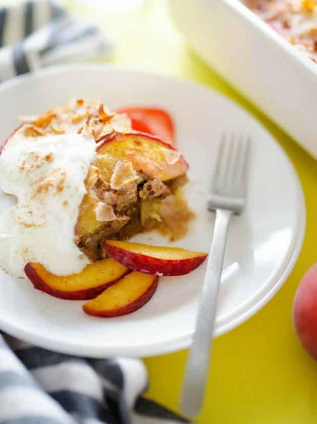 Summer Fruit Breakfast Bake