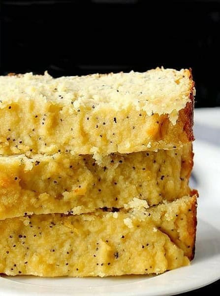 Paleo Lemon Poppy Seed Bread