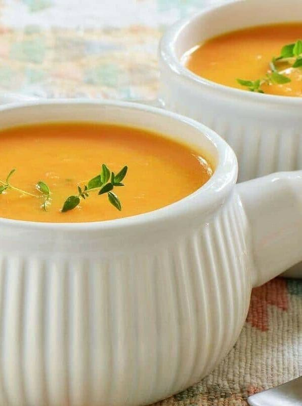 Sweet Potato and Pear Soup