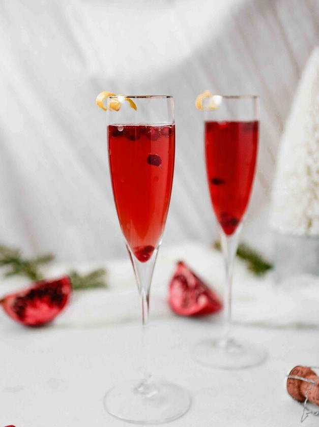 Pomegranate Kir Royale