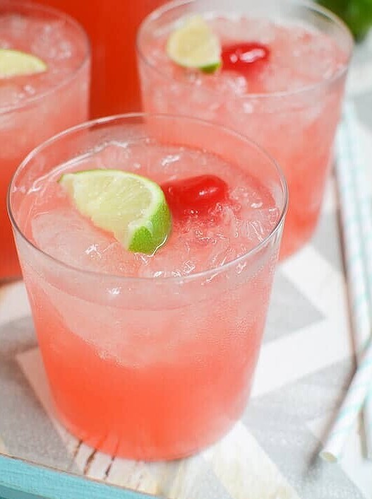 Sparkling Cherry Limeade