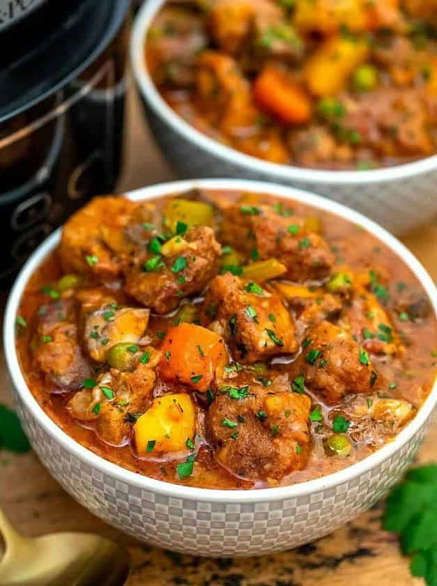 Slow Cooker Pork Stew