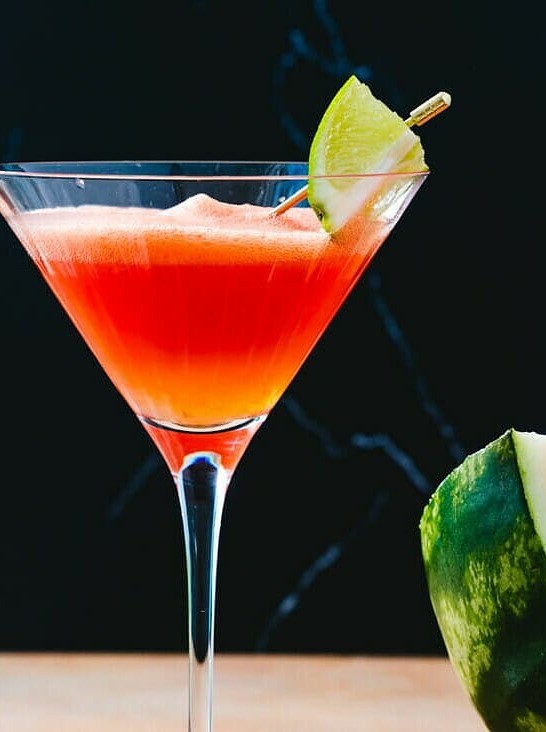 Watermelon Cocktail With Gin