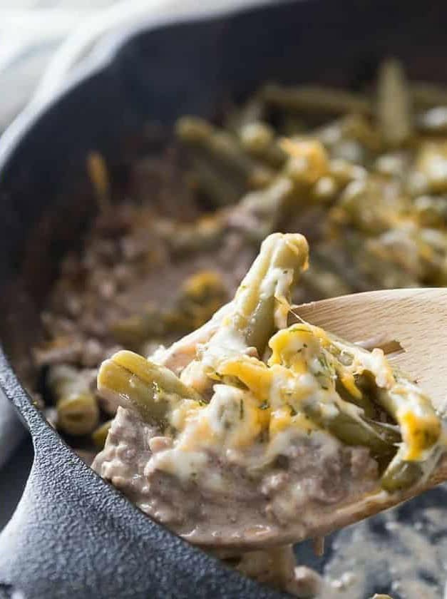 Easy Keto Ground Beef Casserole