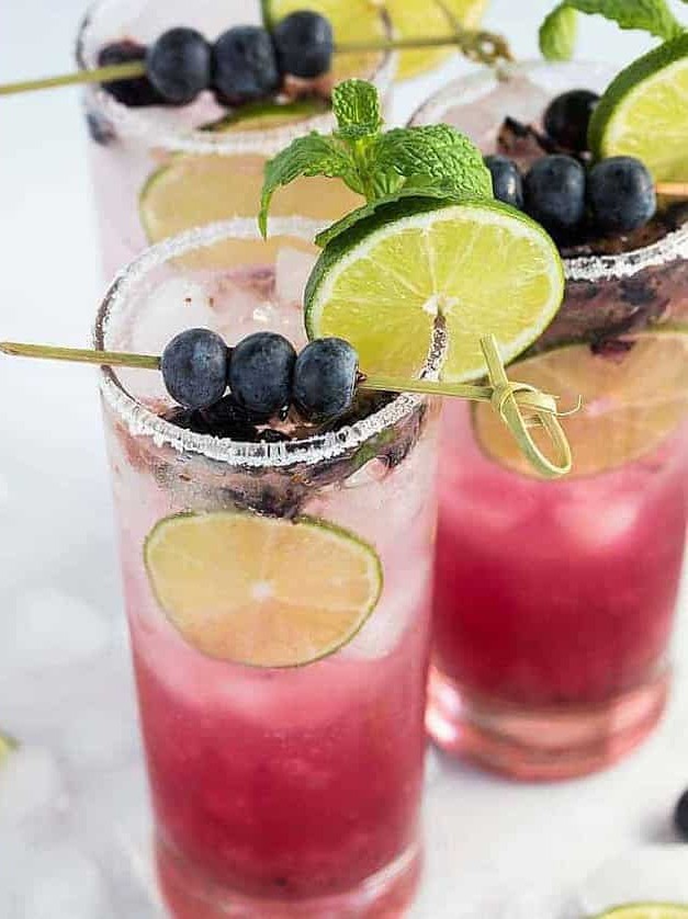 Blueberry Mojito