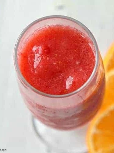 Strawberry Prosecco Slushie