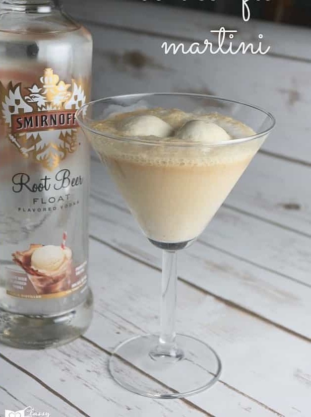 Root Beer Float Martini