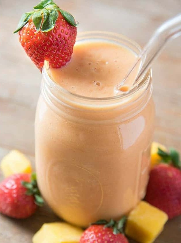 Mango Strawberry Smoothie