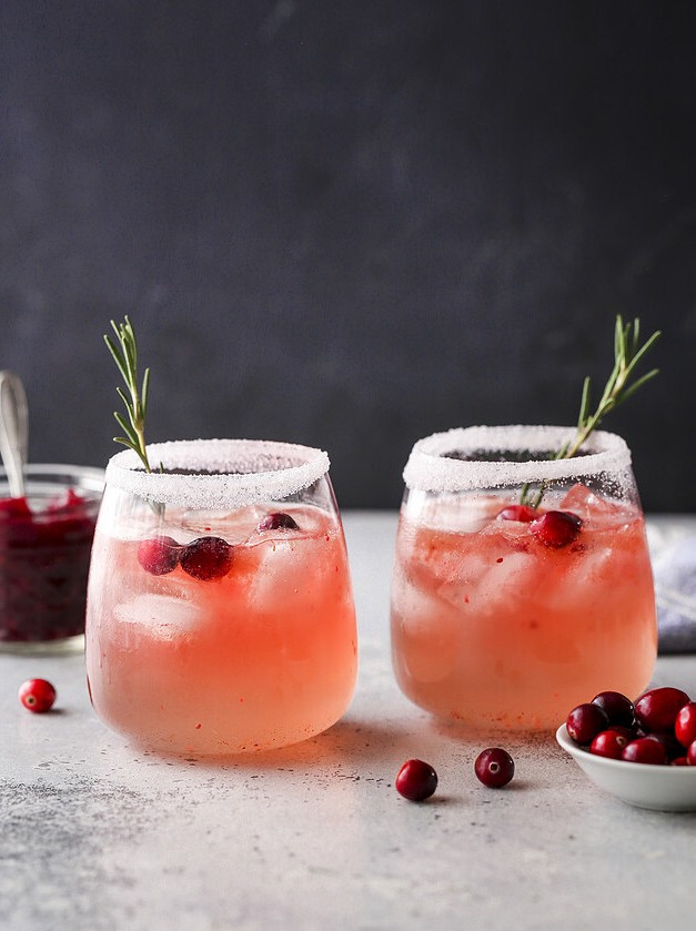 Cranberry Gin Fizz