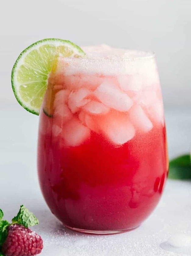 Sparkling Raspberry Limeade