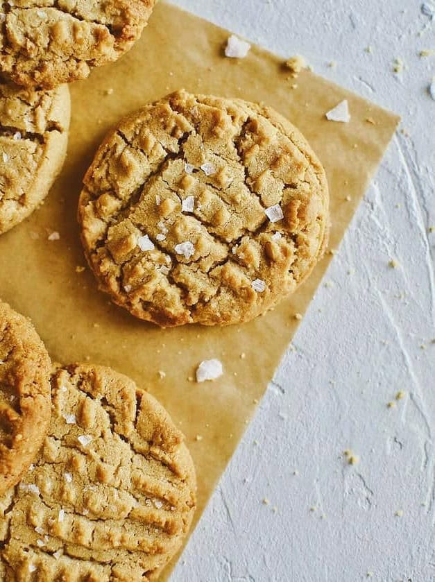 Crunchy Peanut Butter Cookies