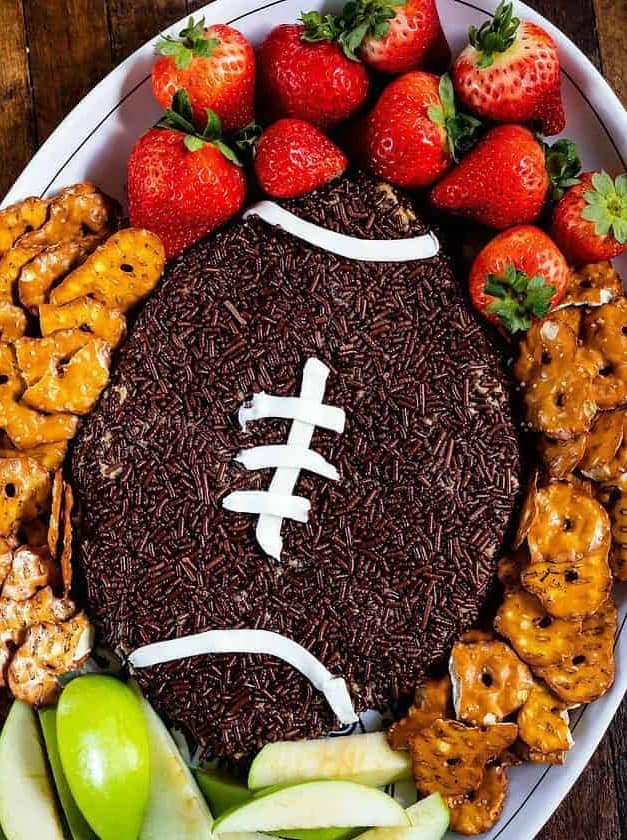 Peanut Butter Football Dip