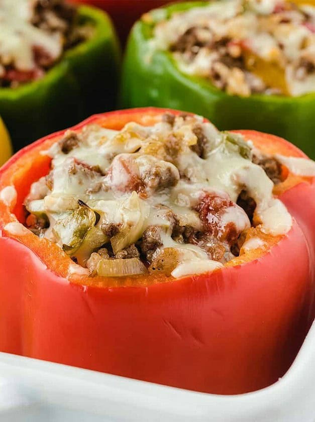 Stuffed Pepper with Rice