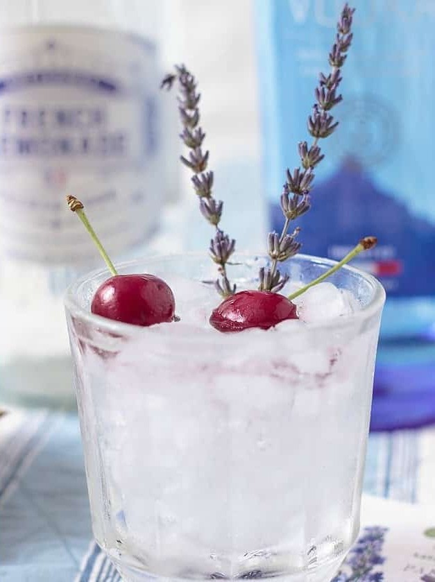 French Vodka Lemonade Cocktail