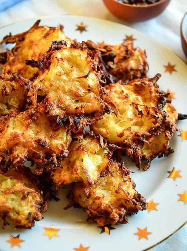 Air Fried Potato Latkes