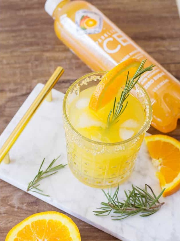 Sparkling Ice Orange Mango Summer Cocktail