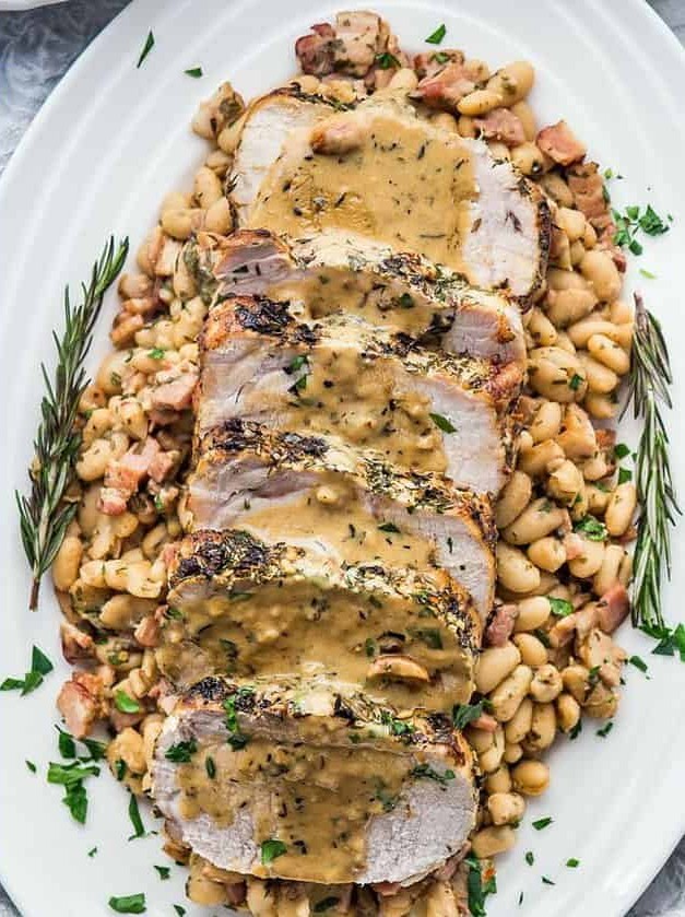 Rosemary Garlic Pork Roast