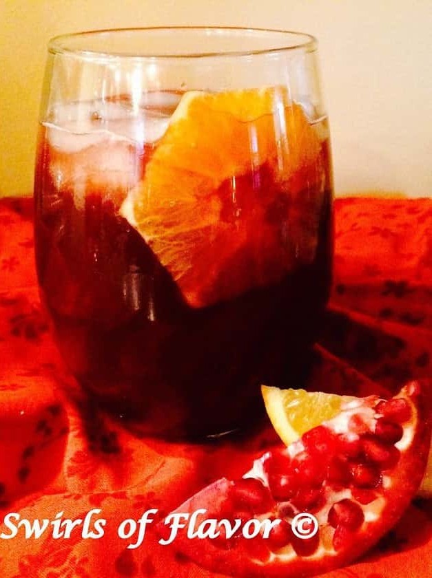 Pomegranate Bourbon Punch