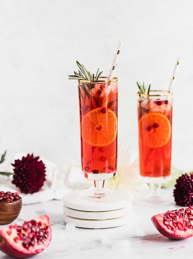 Pomegranate Aperol Spritz