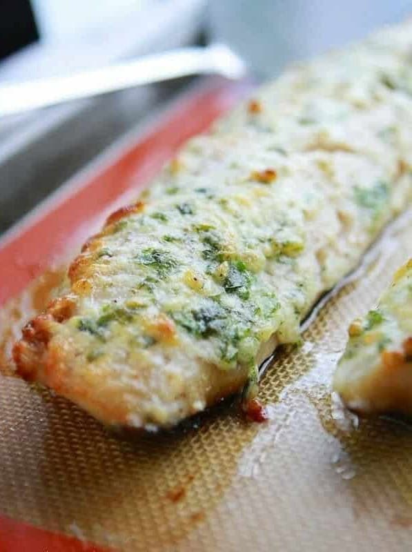 Garlic and Herb Baked Cod