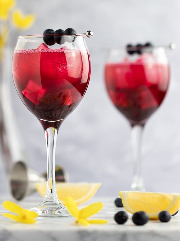 Blueberry Gin Cocktail