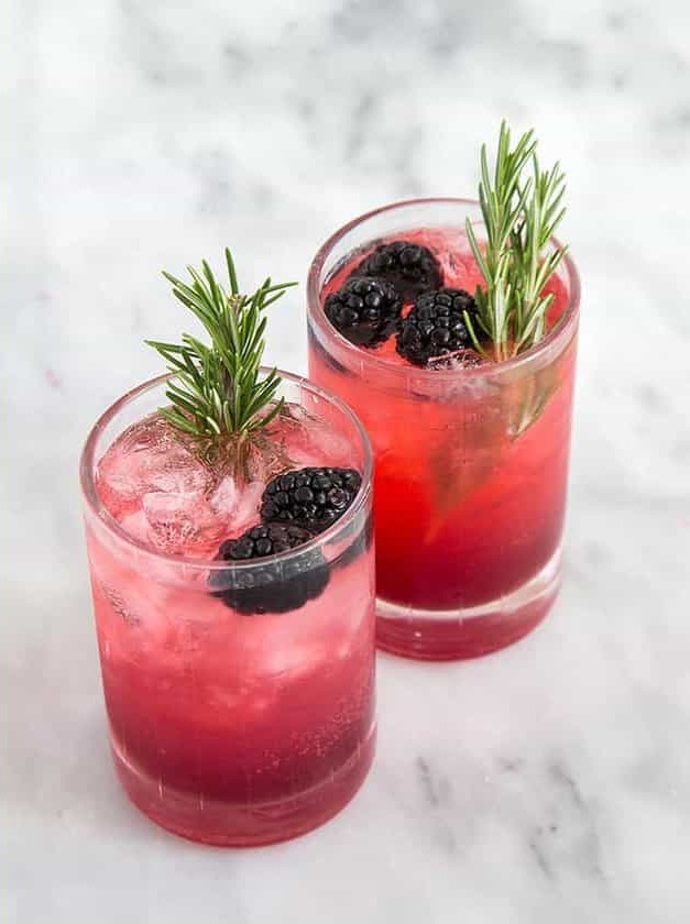 Rosemary Blackberry Limonata