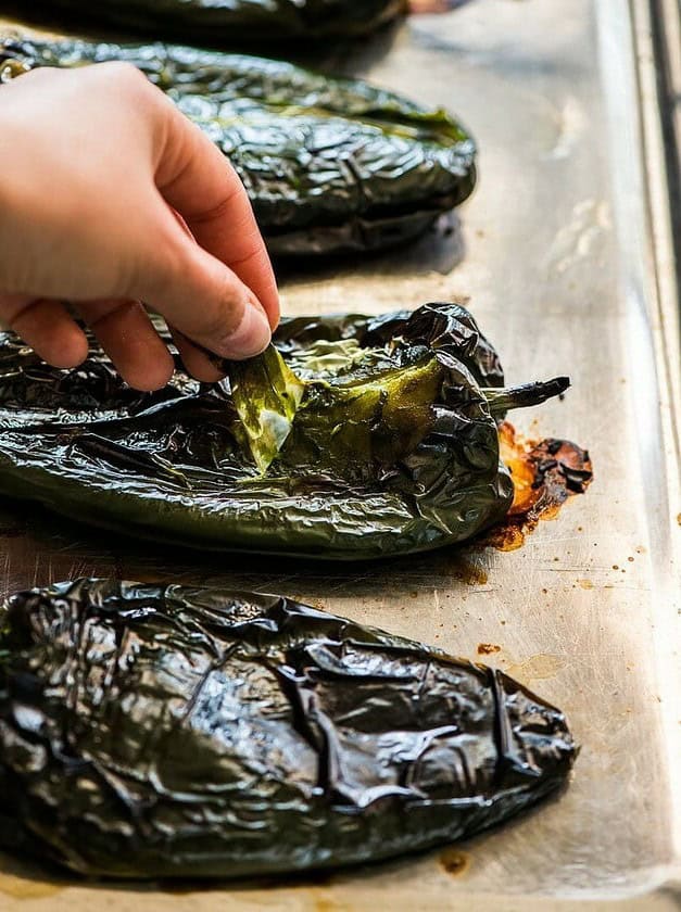 Roasted Poblano Peppers