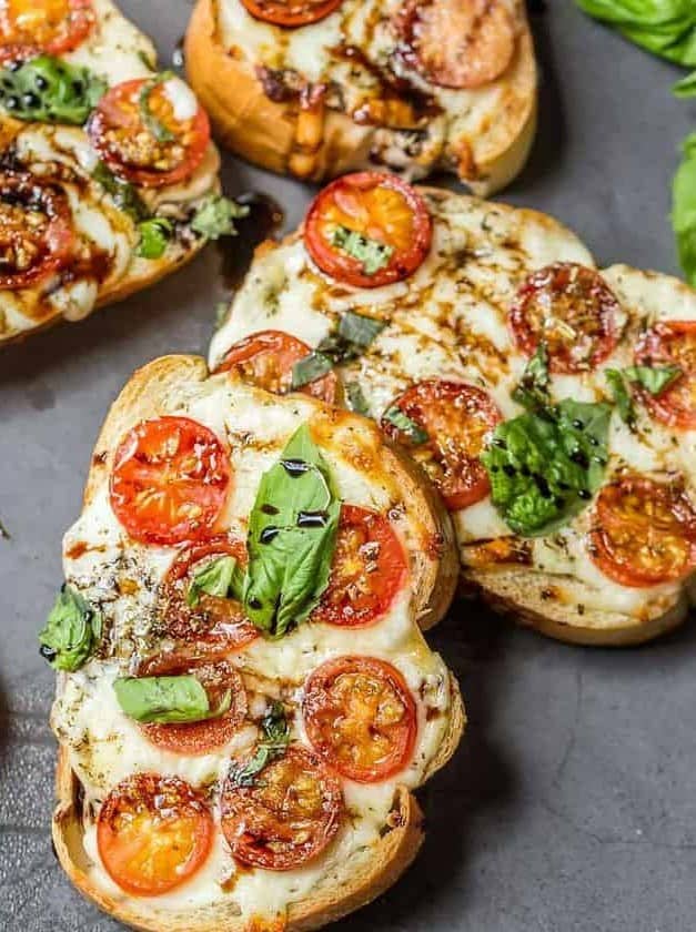 Margherita Pizza Toast