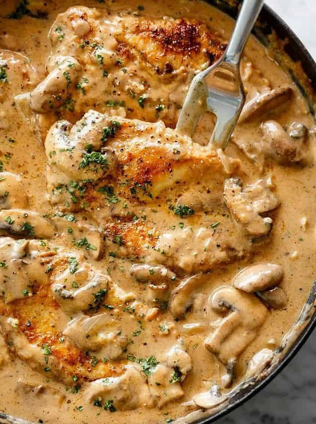 Chicken Stroganoff