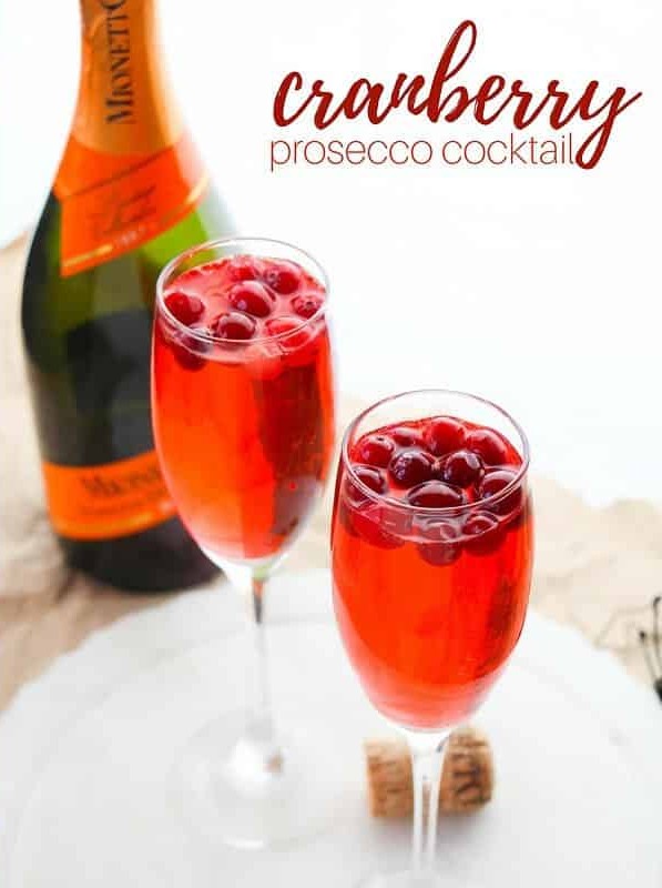 Fall Prosecco Punch