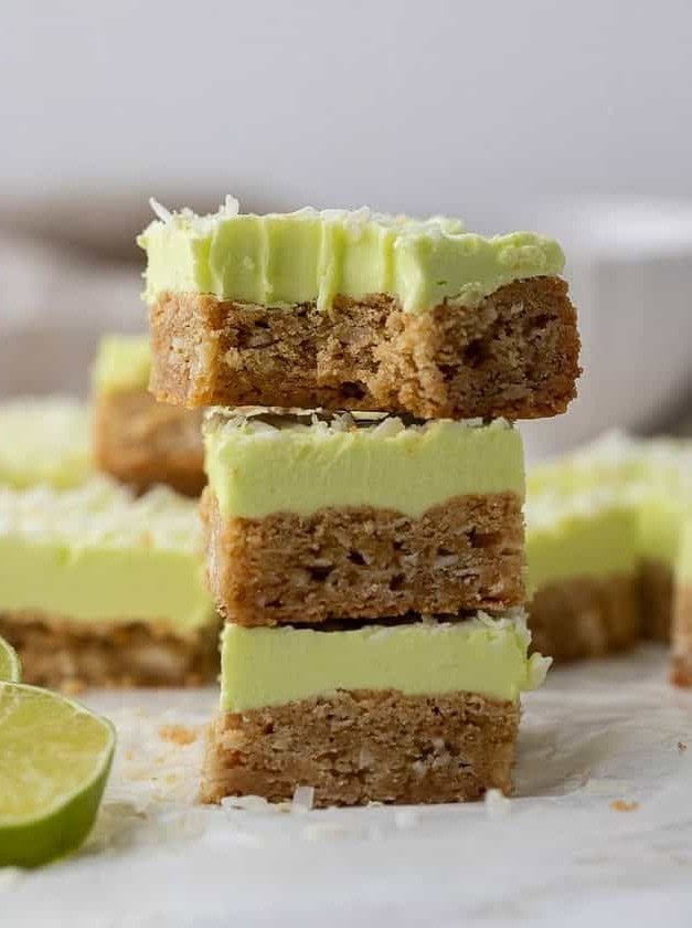 Starbucks Lime Frosted Coconut Bars Copycat